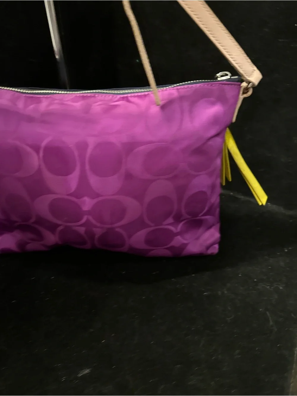 Coach #178 Legacy Weekend Colorblock Signature Nylon Hippie Crossbody